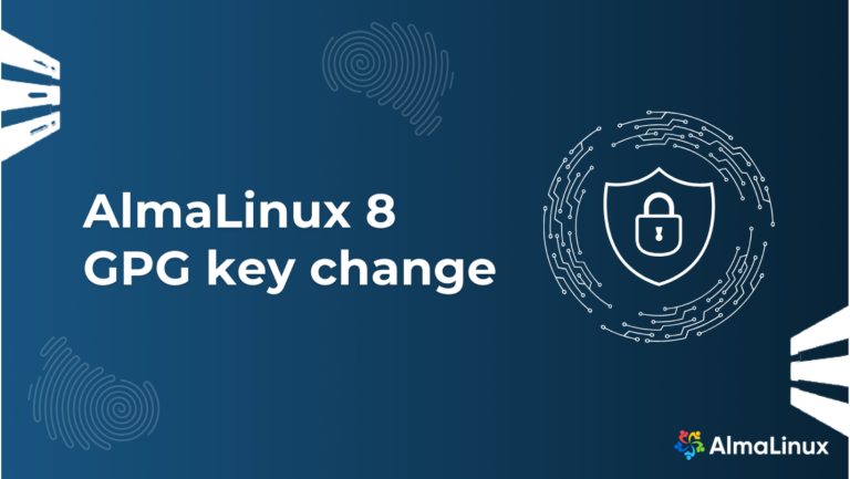 ¿Cómo hacer el cambio de clave GPG de AlmaLinux 8?